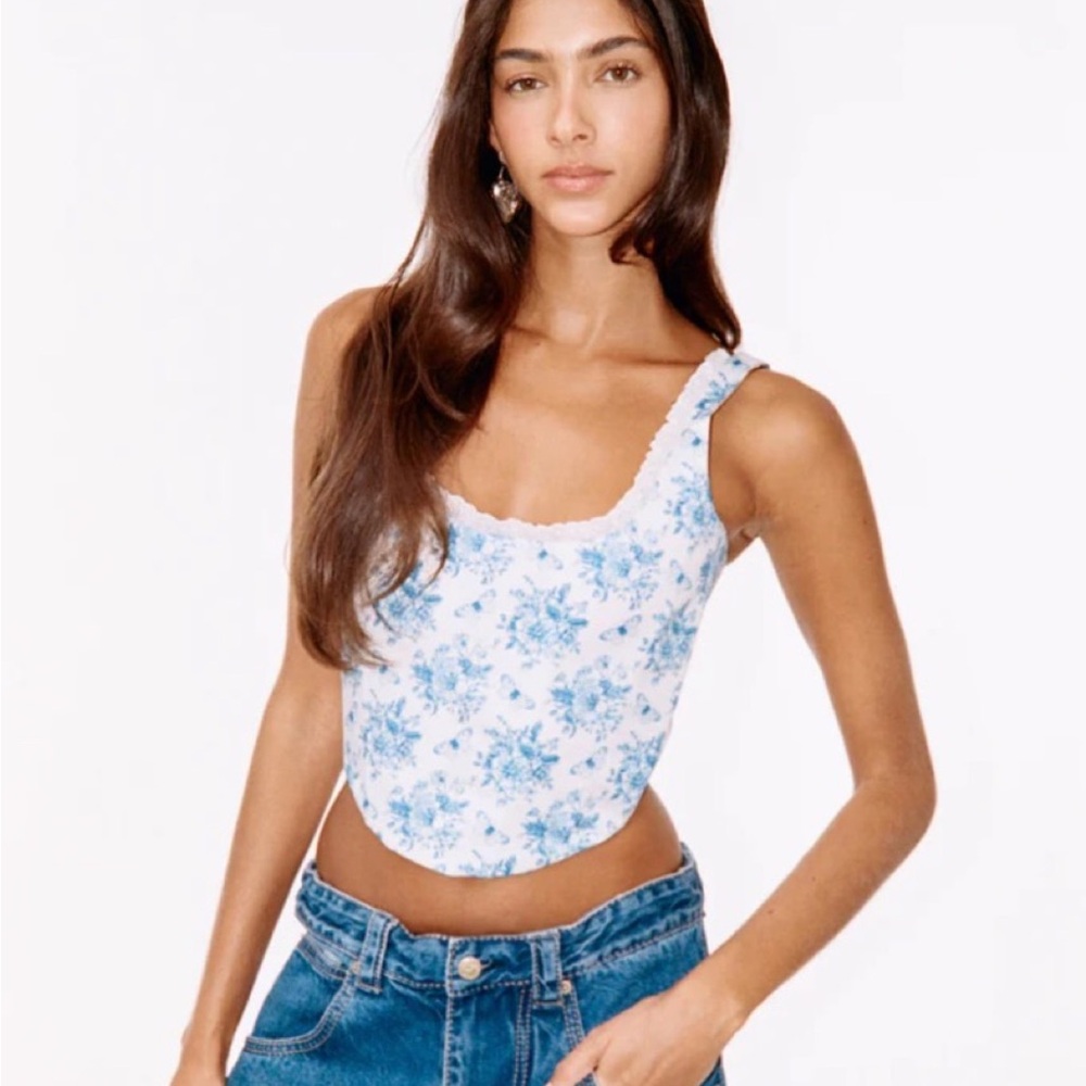 With Jean Cindy corset top